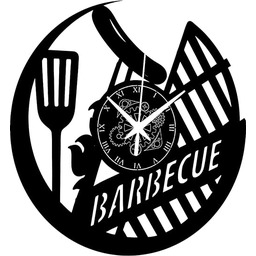 Instant Karma Clocks Zegar ścienny Grill Grill Grill