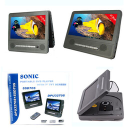DVD 2 Monitory Na Zaglowki Usb Sd Torba