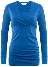 Damska tunika ciążowa niebieska Bellybutton Maternity, r.L
