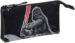 Piórnik Podwójny Star Wars The fighter Czarny 22