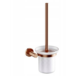 szczotka toaletowa wisząca Omnires miedź szczotkowana MP60620CPB