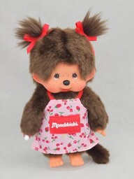 BANDAI - Monchhichi - Plusz Monchhichi z fartuchem