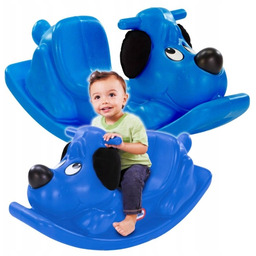 Little Tikes Piesek Na Biegunach Bujak niebieski