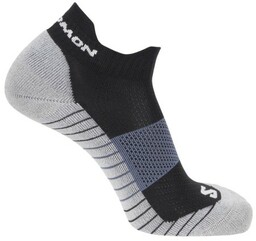 Skarpety Salomon Aero Ankle Black / Grissaile