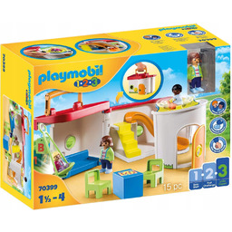 Zestaw z figurkami Playmobil 1.2.3 70399 Przenośne przedszkole