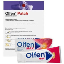 Zestaw Olfen Max Żel 20mg/g, 150 g +