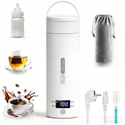 Przenośny Podróżny Mini Czajnik/termos Elektryczny Czajnik 3W1 500ML300W