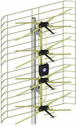 Antena ASP-8 DVB-T/T2 z symetryzatorem