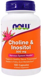 Now Foods Choline And Inositol 500 Mg -