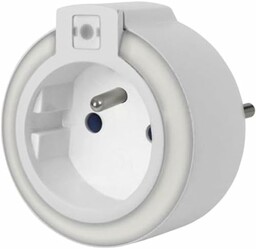 Perel Lampka nocna LED z gniazdem i czujnikiem