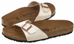 Klapki Birkenstock Madrid Graceful Pearl White 0940153 (BK41-d)