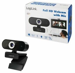 LogiLink Kamera internetowa Full HD z mikrofonem