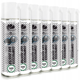 7x500ml Powietrze Do Czyszczenia Laptopa Pc Radiatora Wentylator