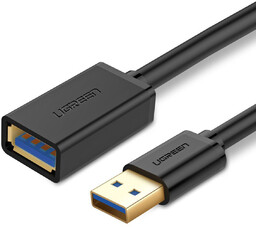 Kabel USB 3.0 przedłużający UGREEN 3m (czarny)