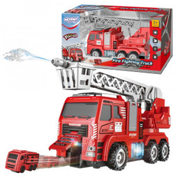 Interaktywny Wóz Strażacki z Ruchomą Drabiną