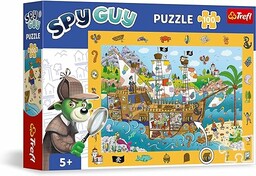 Trefl - Puzzle Obserwacyjne Spy Guy: Statek piracki