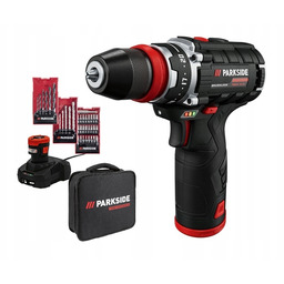 Parkside Performance Zestaw wiertarkowkrętarka akumulatorowa 12 V Pbspa