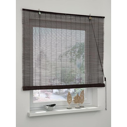 GARDINIA Roleta bambusowa, Montaż sufitowy lub ścienny, Przepuszczająca