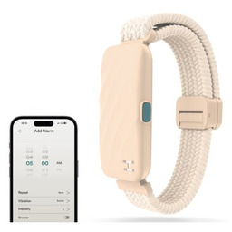HOMEDICS Budzik wibracyjny na nadgarstek SS-WB100CE-WW Beżowy
