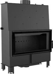 Kominek z płaszczem wodnym KRATKI LUCY 20 kW