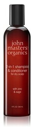 John Masters Organics Zinc & Sage 2-in-1 for