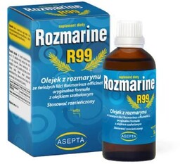Asepta Rozmarine R99 Olejek z rozmarynu i szałwii,
