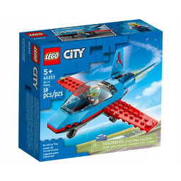 Oryginalne Lego City 60323 Samolot kaskaderski