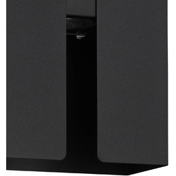 EGLO Kinkiet zewnętrzny Briscola, czarny, metal, nowoczesny