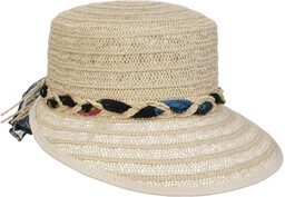 Kapelusz Typu Bonnet Vented Valevia by Lipodo, naturalny,