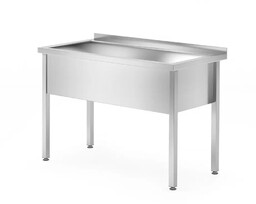 HENDI Basen nierdzewny 1-komorowy Profi Line, 100x70x85 cm