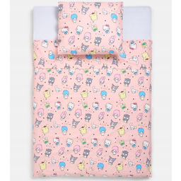 Pościel Hello Kitty Kuromi bawełna 160x200