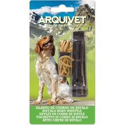 Arquivet Gwizdek dla psów z rogiem bawolym, ze