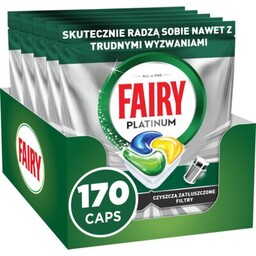 FAIRY Kapsułki do zmywarki Platinum All in One