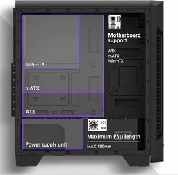 Zalman Obudowa S3 ATX Mid Tower PC Case