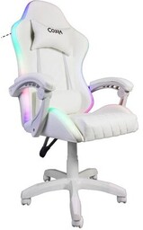 COBRA Fotel WS8153 RGB + BT głośniki Biały