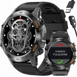 Smartwatch Męski Gravity GT9-1 Wykonywanie Połączeń, Ciśnieniomierz (sg02