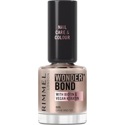 Rimmel Wonder''bond Care+Color lakier do paznokci, 005 Grab