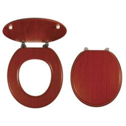 FERRO WC/ORECHLYRA Deska sedesowa MDF, ciemny orzech
