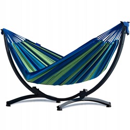 Hamak ze stelażem stalowym Kompakt zestaw na taras