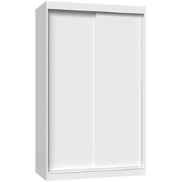 Edinos Biała szafa wnękowa na ubrania 120 cm