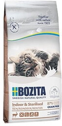 BOZITA Indoor & Sterilised Grain free Reindeer -
