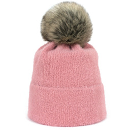 Czapka Soft Fluff Różowa