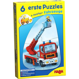 6 erste Puzzles - Fahrzeuge