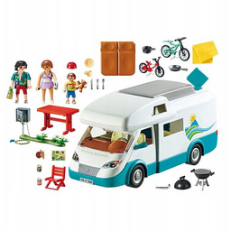 PLAYMOBIL AUTO KEMPINGOWE RODZINNE KAMPER AUTO AKCESORIA FIGURKI