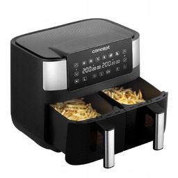 Frytkownica beztłuszczowa Concept FR8000 Air Fryer DOUBLE 2x