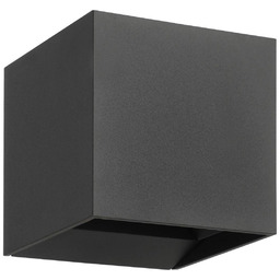 EGLO Kinkiet zewnętrzny Calpino 3, czarny, aluminium, nowoczesny