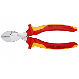 Knipex Szczypce Tnące Boczne X-cut Vde Izolowane 160MM