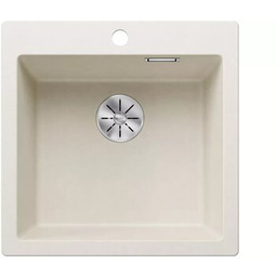 BLANCO Zlewozmywak jednokomorowy Pleon 5 527135 Biały delikatny