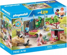 Playmobil Little Chicken Farm In The Tiny House