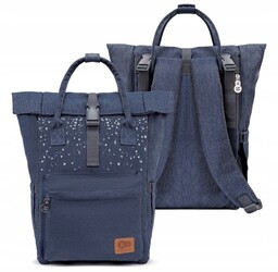 Plecak Kinderkraft Moonpack confetti denim